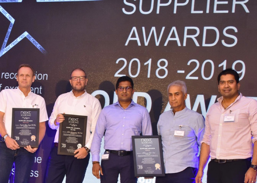 NEXT Supplier Awards 2018 - 2019
